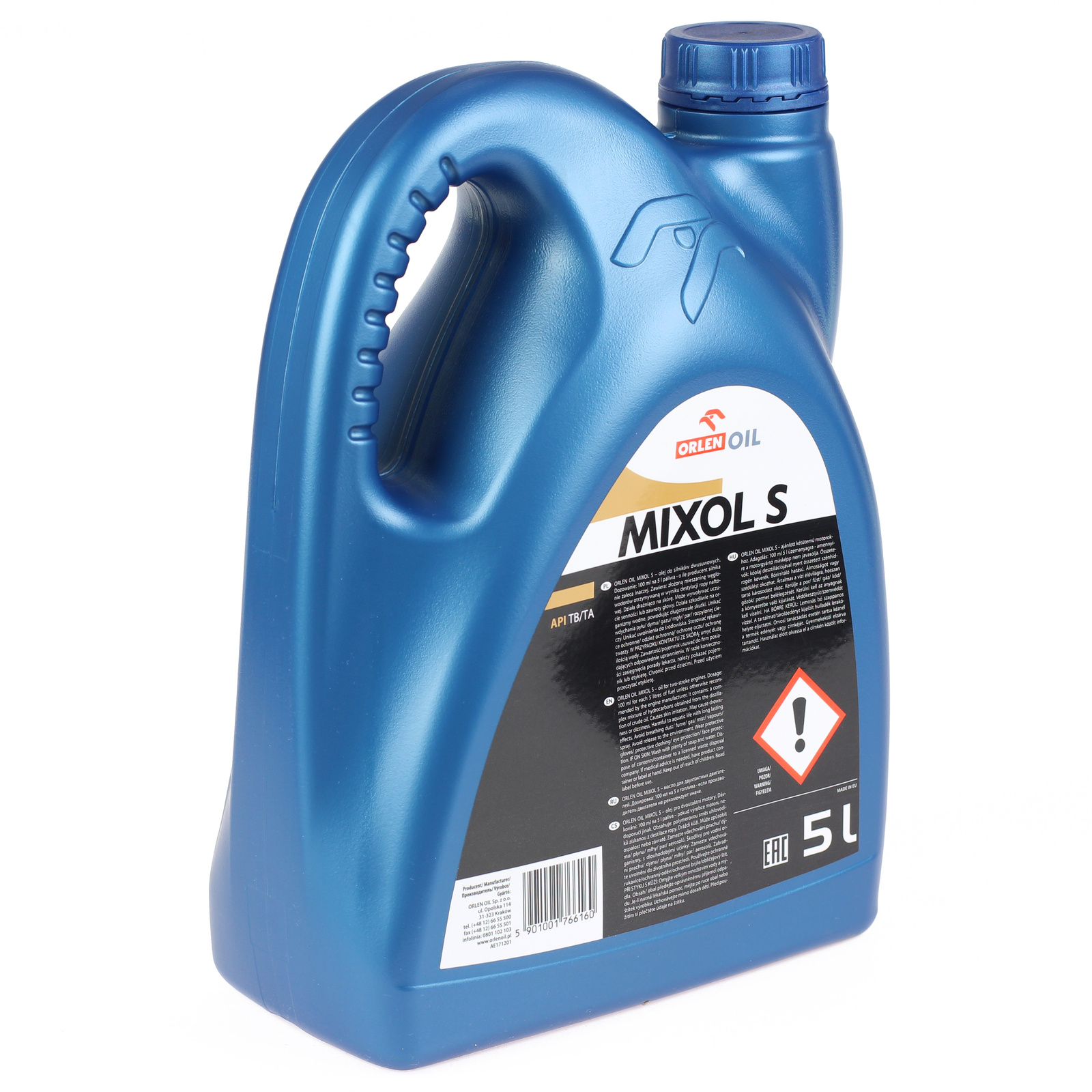 Бензиновое масло Orlen Mixol S 5L